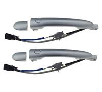 GXSAI Exterior maneta de Puerta para Renault para Koleos 2009-2018 Reparación De Manija Puerta Coche Delantera Trasera Izquierda Derecha Exterior 80640-JY01B(Rear Left Right)