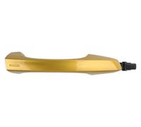GXSAI Exterior maneta de Puerta para VW Golf para Audi Q3 para Skoda Superb Manija Puerta Reparación Manijas Exteriores Delanteras Izquierda Derecha(Right-Ginger Yellow)