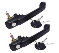GXSAI Exterior maneta de Puerta para VW para Golf III 1993-1998 para IV 1998-2002 Reparación De Puerta Manija Exterior Corredera Coche(2 Pcs Front Lh RH)