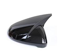 GXSAI para Golf MK7 7,5 para GTI 7 7R Cubiertas De Espejo De Coche Tapas Espejo Retrovisor Funda Accesorio Cubierta Espejo Retrovisor(1pc Black Right)