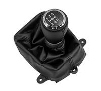 GXSAI pomo de Palanca de Cambios 5/6 Cambio De Marchas Velocidad Konb Polaina Funda Bota Estilo Coche para Accord VIII 8 MK8 2008-2014(5 Speed)