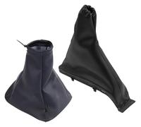 GXSAI Pomo De Palanca De Cambios Para Opel Para Astra F Estilo Coche Pomo Cambio Marchas Palanca Freno Mano Funda