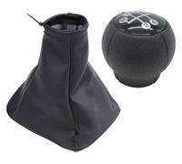GXSAI Pomo De Palanca De Cambios Para Opel Para Astra F Estilo Coche Pomo Cambio Marchas Palanca Freno Mano Funda