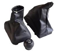 GXSAI Pomo De Palanca De Cambios Para OPEL Para CORSA C Para TIGRAB Para COMBO Pomo Cambio Marchas Completo Coche 5 Velocidades Funda Freno Mano