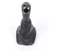 GXSAI Pomo De Palanca De Cambios Para Skoda Para Fabia MK1 2000-2008 Perilla Cambio Marchas 5 6 Velocidades Con Cuero PU