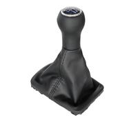 GXSAI pomo de Palanca de Cambios para VW para Beetle 1998-2010 Accesorios De Estilo Coche 5 Velocidades Cambio Marchas Collar Polaina Funda Bota(Black)