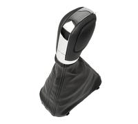 GXSAI pomo de Palanca de Cambios para VW para Golf 6 para Jetta MK6 EOS para Passat B7 CC para Sharan 7N para Seat DSG Perilla Cambio Marchas Automático Caja Gaitor Cubierta Bota(No Logo Chrome)
