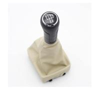 GXSAI Pomo De Palanca De Cambios Para VW Para Polo 9N 9N2 Para Sedán Pomo Cambio Marchas Palanca Cambios Funda Fuelle Collar