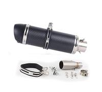 GXSAI Silenciador Tubo Escape para Piaggio Beverly 125 300 MP3 125 250 300 Slip On Exhuast Silenciador De Motocicleta Tubo De Escape Cerrado(10)