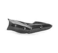 GXSAI Silenciador Tubo Escape Tubo De Enlace Medio De Escape De Fibra De Carbono para Motocicleta Cubierta De Protección Térmica Protector Anti-escaldado para Kawasaki Z900 Z 900 2017-2021