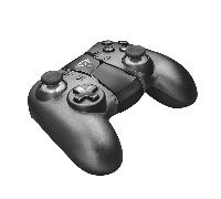 Trust Gaming GXT 590 Bosi Mando Inalámbrico Bluetooth para Móvil y PC con Batería Recargable, 13 Botones, 2 Joysticks Analógicos, Respuesta de Vibración, Gamepad para Windows y Android - Negro