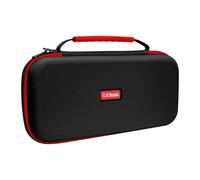 GXTrust 1251 Funda para Nintendo Switch 2 SW2, Funda Protectora Dura, Carcasa Estuche Rígido de Transporte para Consola y Accesorios, Bolsillo para 4 Joy-Cons y 12 Cartuchos de Juego, Color: Negro