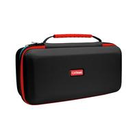 GXTrust 1252 XL Funda para Nintendo Switch 2, Carcasa Estuche Rigido de Transporte para Consola y Accesorios, Funda Protectora Dura, Bolsillo para 4 Joy-Cons y 12 Cartuchos de Juego, Negro