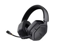 GXTrust 1493 Ravox Cascos Gaming Inalámbricos Bluetooth + 2.4GHz PS5 PS4 PC Switch Xbox Mobile, Altavoces 50mm, Batería de 70 Horas, Baja Latencia, Auriculares Inalámbricos Over-Ear, Negro