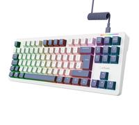 GXTrust 872 Xyra TKL Mechanical Keyboard Gasket Mount UK Layout, Hot Swappable W
