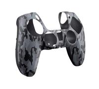 GXTrust Funda Silicona para Mando PS5, Negro | Carcasa Suave Cubierta Antideslizante Protectora para Controlador DualSense de PlayStation 5