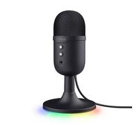 GXTrust Yami Micrófono PC USB para Streaming Podcast Twitch, Negro