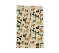 GXUNGT Hound Dogs - Toallas de cocina con estampado de gofre, lindas toallas, paños de cocina, paños de cocina, toallas de bar, 1 pieza