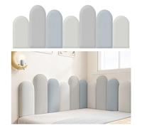 GXXINGIN Cabecero Autoadhesivo, Acolchado anticolisión 3D para niños, Adhesivos de Pared de Tatami de 3 cm de Grosor, Paneles tapizados para Dormitorio y Sala de Juegos.