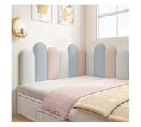 GXXINGIN Cabecero Autoadhesivo, Acolchado anticolisión 3D para Pared Infantil, Paneles tapizados con Esponja, Ideal para Decorar la Pared del Dormitorio Infantil (Color: D, tamaño: 120 cm)