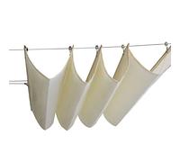 GXXINGIN Kit de persiana Enrollable retráctil Wave Shade Sails en Forma de U para pérgola y toldo de Cristal (An. 1,7 x L. 3 m/An. 5,57 x L. 9,84 pies)