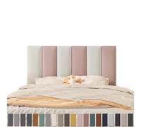 GXXINGIN Paneles de Pared tapizados, Acolchado anticolisión para niños con Autismo, cabecero Acolchado para Dormitorio, 20 x 50 cm, Autoadhesivo (Color: I)