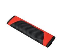 gxybr 1 Par de Fundas para Cinturón de Seguridad de Coche para Jeep Wrangler(4door) 2011-2017, Funda Cinturon para Coche Interior Accesorios,Black-Red
