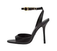 GXYHJVMFPSC Sandalias Tacón Alto High Heels Mujer Tacón Aguja Punta Abierta Tiras Tobillo para Fiesta 12 Cm-A||Numeric_35