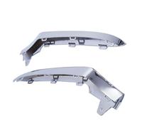 GXYWADY 1 par de molduras cromadas para parachoques delantero izquierdo y derecho para W212 E200 E250 E300 E350 E400 E500 E550 E63 AMG 2014-2016 A2128852874 A2128852774