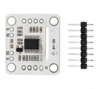 GY-39 Módulo de sensor de estación meteorológica 4 en 1 con intensidad de luz Temperatura Humedad Presión | Salida serie I2C para proyectos electrónicos de bricolaje | Funcionamiento 3-5V |