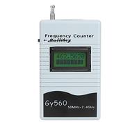 GY560 50Mhz a 2.4Ghz Contador de frecuencia port¨¢til Herramienta de medici¨®n de radiofrecuencia bidireccional para autom¨®vil