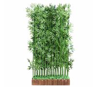 GY8PKVWKWQ Árbol De Bambú Artificial, Biombo De Hoja, Divisor De Habitación Alto, Árbol De Simulación De Porche, 100/120/150 Cm De Altura, Impermeable, Protector Solar(1m/3.3ft,120X17X18cm-20 Bamboo)