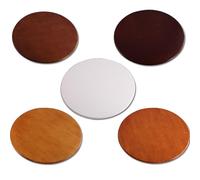GY8PKVWKWQ Bandeja Giratoria Redonda Giratoria De 360 °, Plato for Servir De Cocina De Alta Resistencia De 60-70-80-90 Cm, Tablero Redondo Estándar(Wood Color,80cm(30in))