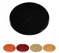 GY8PKVWKWQ Plato Giratorio Redondo de Madera Maciza, Base giratoria silenciosa, for Uso residencial o Comercial, Tablero de partículas de Pieza Entera, for el hogar(Walnut,60cm(24in))