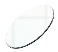 GY8PKVWKWQ Tablero de Mesa Redondo de Vidrio Templado de Seguridad Premium de 15, 20 y 25 Pulgadas, con Esquinas Redondeadas pulidas, Vidrio Templado Redondo(78CM(30.7IN))