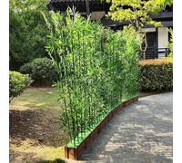 GY8PKVWKWQ Tallos De Bambú Simulados,Planta Artificial De Planta Verde De 1,5 M De Altura,Base De Madera,Planta De Árbol De Imitación De Seda,50-80-100-150 Cm,Fácil De(120x17.5x20cm/47x7x8in)