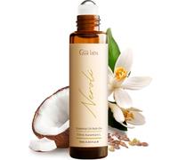 Gya Labs Neroli Essential Oil Roll-On - 10 ml - Rodillo de tamaño viaje para piel, aromaterapia y viajes