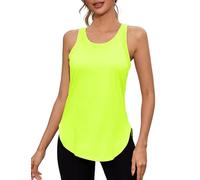 Gyabnw Camiseta Tirantes Mujer Deportiva Sin Mangas Ligera y Transpirable Tops Camisetas Atléticas Mujer Cómoda para Entrenamiento y Ejercicio