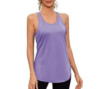 Gyabnw Camiseta Tirantes Mujer Deportiva Sin Mangas Ligera y Transpirable Tops Camisetas Atléticas Mujer Cómoda para Entrenamiento y Ejercicio