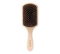 GYADA COSMETICS, cepillo rectangular grande, ideal para desenredar el pelo largo y liso, estimulante y masaje, no se rompe ni electricidad, fortalece el bulbo piloso, de madera de haya