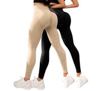 Gyaimxfu 2 Pack Leggins Anticelulíticos Mujer,Leggings Anticelulitis 3D Compresión Lipedema,Leggins Anti Celulitis Deportivos Push Up, Mallas Anticelulitis Mujer Reductores Lipedema