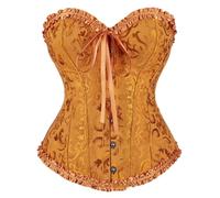 Gyaimxfu 2024 Corset Party Mujer Talla Grande Bustier Gótico Reductoras De Cinturón Firme De Formación Corsés Y Bustiers Para Mujer Para Steampunk Gótico Temática, Cosplay