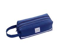 Gyaimxfu Estuches Escolares Gran Capacidad,Estuche Escolar 2 Compartimentos,Estuche Grande para Lápices Rosa,Estuche de Lápices Organizador de Lápiz para Niños Niñas Adolescentes Adultos 19.5*7.5*7.5