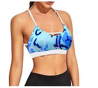 Gyaimxfu Sujetador Deportivo Mujer Suave y Cómodo Sujetador Deportivo Mujer Alto Impacto Talla Grande Ropa Gym para Gimnasio Fitness Atlético Jogging