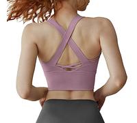 Gyaimxfu Sujetadores Deportivos Mujer Cómodo y Elegantes Sujetador Deportivo Mujer Alto Impacto Talla Grande Ropa Gym para Gimnasio Fitness Atlético Correr Ligero