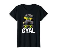 Gyal Jamaica Jamaica Bandera Gafas de Sol Rasta Diadema Camiseta