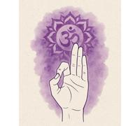 Gyan Mudra - Wisdom & Clarity Journal: 7.5×9.25” College-ruled 120 pages