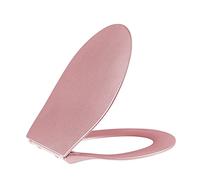 GYBBHia Una Cubierta De Inodoro Un Botón Es Conveniente For Limpiar La Velocidad Rosa Y Sin Ruido Universal