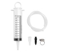 GYCAQAC Kit de Purga de Frenos 100ml Jeringa con Manguera de 50cm Universal, Extractor Aceite Coche Y Líquido De Frenos, Motocicleta Mantenimiento Aceite, para Moto Scooter Quad Bicicleta Y Automóvil