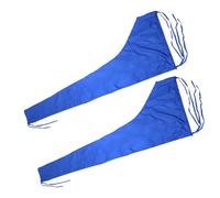 Gycdwjh 2pcs Cubierta para Botavara, Cubierta para Botavara de Vela Mayor, 600D Tela Oxford Impermeable a Prueba de Polvo Cubierta para Vela Mayor para Veleros,Azul,10~11ft(340 * 95cm)